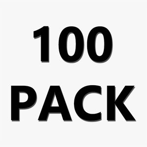 100 Pack (add flavors to notes, need help? call 765-360-9561)